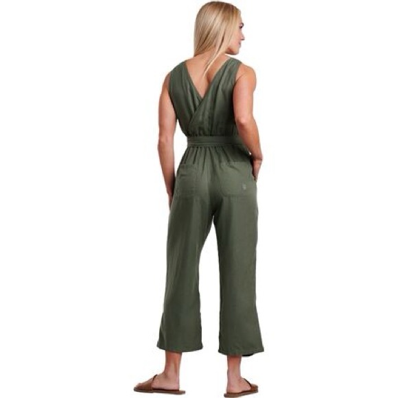 KÜHL WOMENS FRESCO JUMPSUIT DARK SAGE SIZE M - Picture 2 of 14